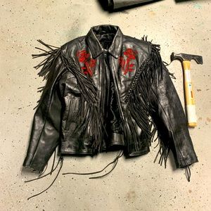 Women’s UNIK (REAL LEATHER) riding jacket. Small